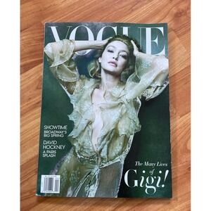 The Many Lives of Gigi Vogue Magazine April 2025
